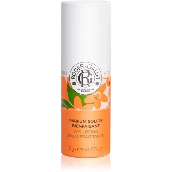 Roger & Gallet Néroli Wellbeing Solid Fragrance parfum compact pentru femei 5 g