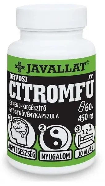 Roiniță, frunze, 450 mg, 60 capsule, Javallat