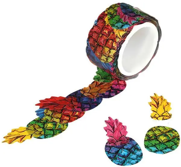 Rola cu stickere Folia - Ananas, 200 bucati