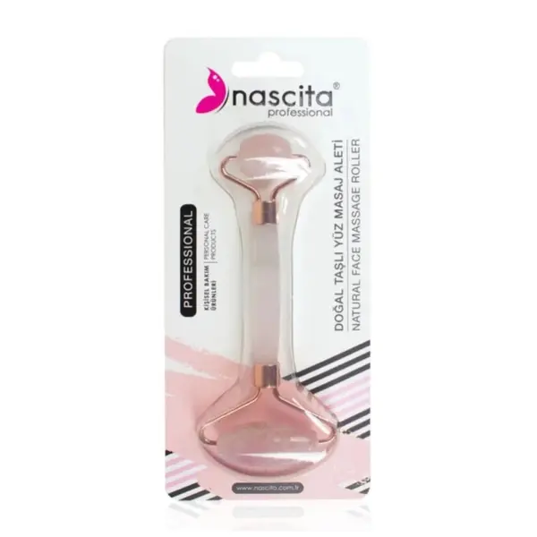 Rola Dubla pentru Masaj Facial Nascita Professional, Roz