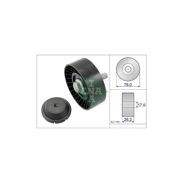 Rola ghidare/conducere, curea transmisie Schaeffler INA 532 0632 10