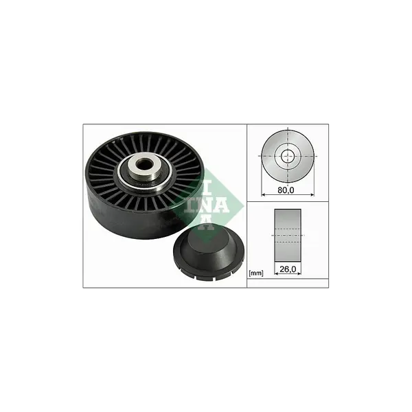 Rola ghidare/conducere, curea transmisie Schaeffler INA 532 0370 20