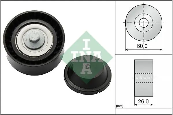 Rola ghidare/conducere, curea transmisie Schaeffler INA 532 0824 10