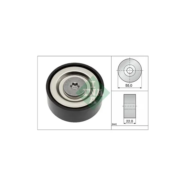 Rola ghidare/conducere, curea transmisie Schaeffler INA 532 0720 10