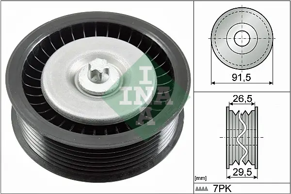 Rola ghidare/conducere, curea transmisie Schaeffler INA 532 0808 10