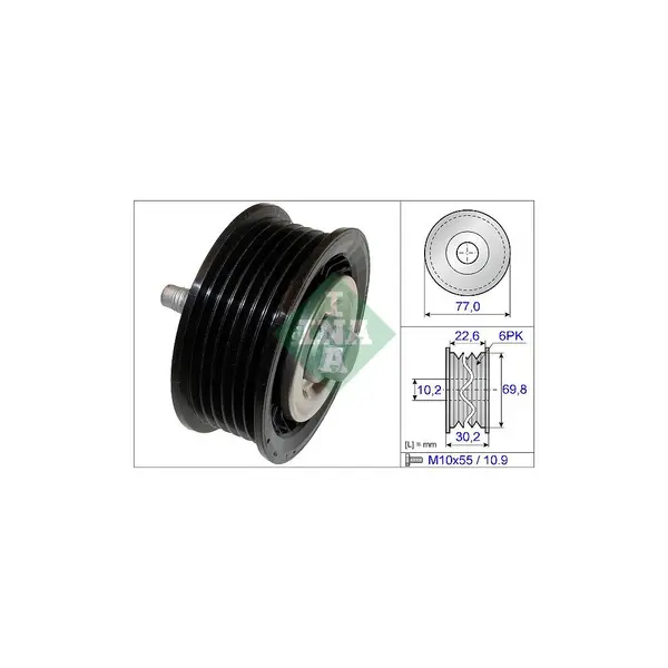 Rola ghidare/conducere, curea transmisie Schaeffler INA 532 0700 10