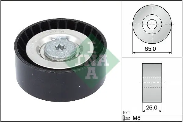 Rola ghidare/conducere, curea transmisie Schaeffler INA 532 0571 10