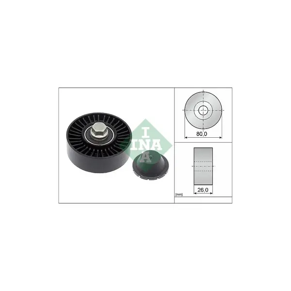 Rola ghidare/conducere, curea transmisie Schaeffler INA 532 0512 10