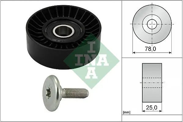 Rola ghidare/conducere, curea transmisie Schaeffler INA 532 0439 10