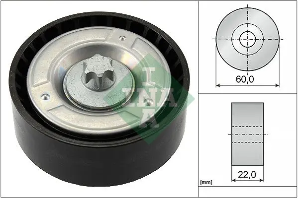 Rola ghidare/conducere, curea transmisie Schaeffler INA 532 0798 10