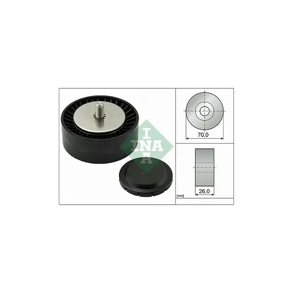 Rola ghidare/conducere, curea transmisie Schaeffler INA 532 0553 10