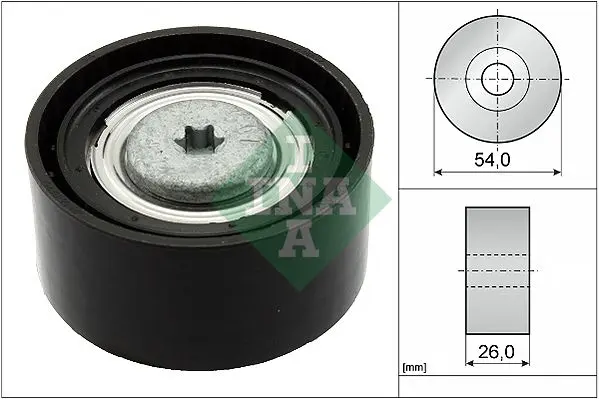 Rola ghidare/conducere, curea transmisie Schaeffler INA 532 0672 10