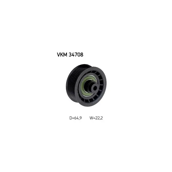 Rola ghidare/conducere, curea transmisie SKF VKM 34708