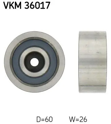 Rola ghidare/conducere, curea transmisie SKF VKM 36017
