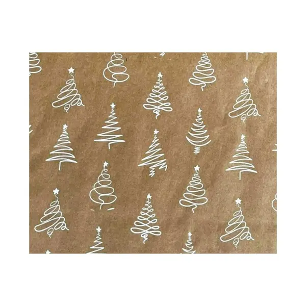 Rola Hartie pentru Ambalat, Model Brazi, 70 cm x 180 m