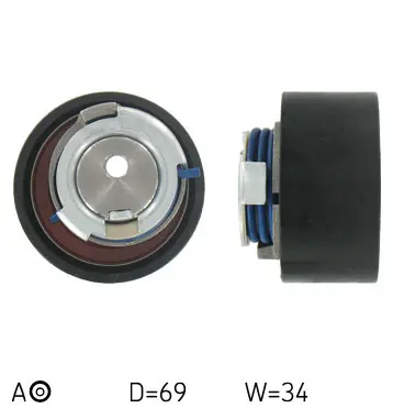 rola intinzator,curea distributie SKF VKM 12390
