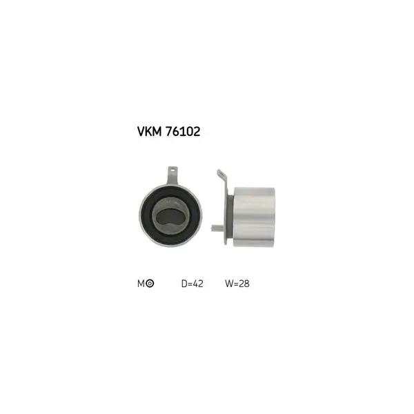 rola intinzator,curea distributie SKF VKM 76102