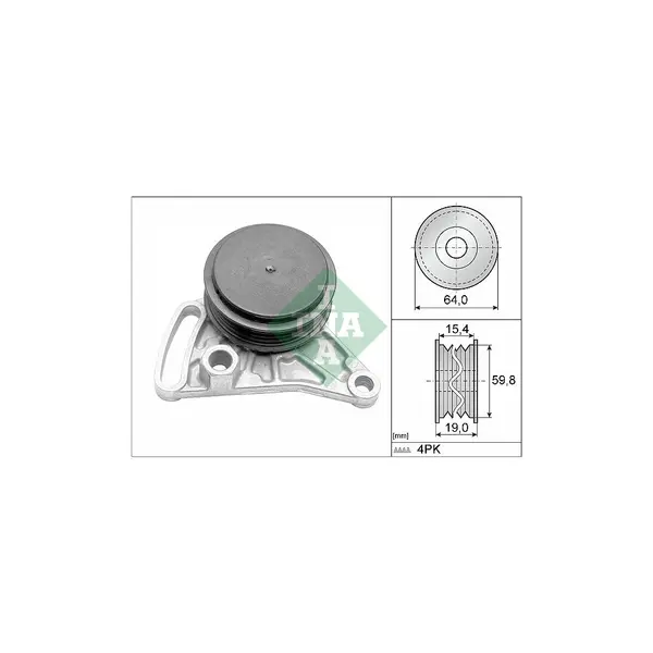 rola intinzator,curea transmisie Schaeffler INA 531 0309 10