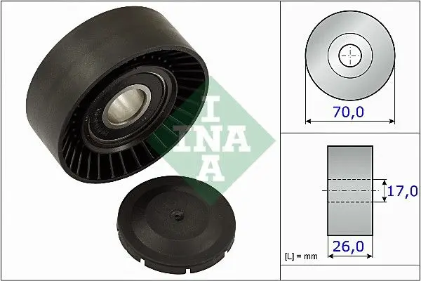 rola intinzator,curea transmisie Schaeffler INA 531 0891 10