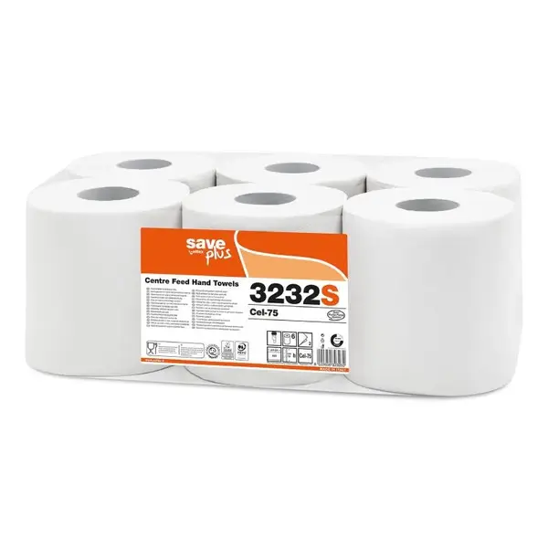 Rola prosop, derulare centrala, 2 straturi, 108 m, alba, 6 role Rola prosop, derulare centrala, 2 straturi, 108 m, alba, 6 role