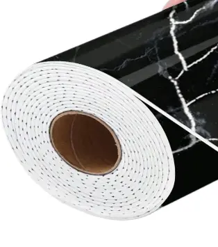 Rola Tapet 3D Autoadeziv model imitatie marmura 3D NEAGRA 40x300 cm grosime 2.5 cm