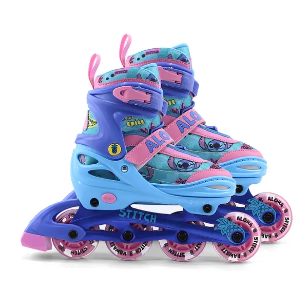 Role copii reglabile 3 in 1 Stitch, marime 30-33