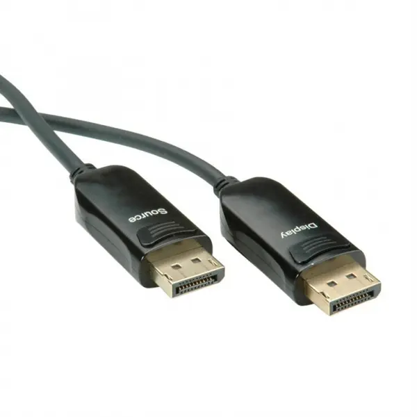 Roline Cablu Displayport v1.2 UHD activ (AOC) T-T 30m, Roline 14.01.3490