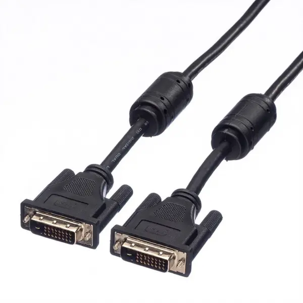 Roline Cablu DVI-D Dual Link 24+1pini T-T 20m, Roline 11.04.5599