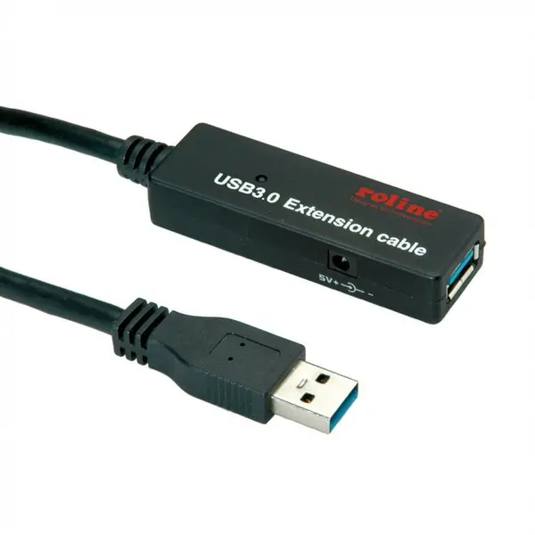 Roline Cablu prelungitor activ USB 3.2 Gen1 T-M 20m, Roline 12.04.1072