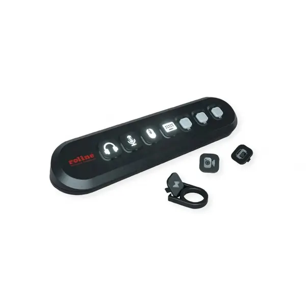 Roline HUB USB 3.2 Gen1-A la 7 x USB-A Swappable Buttons, Roline 14.02.5063