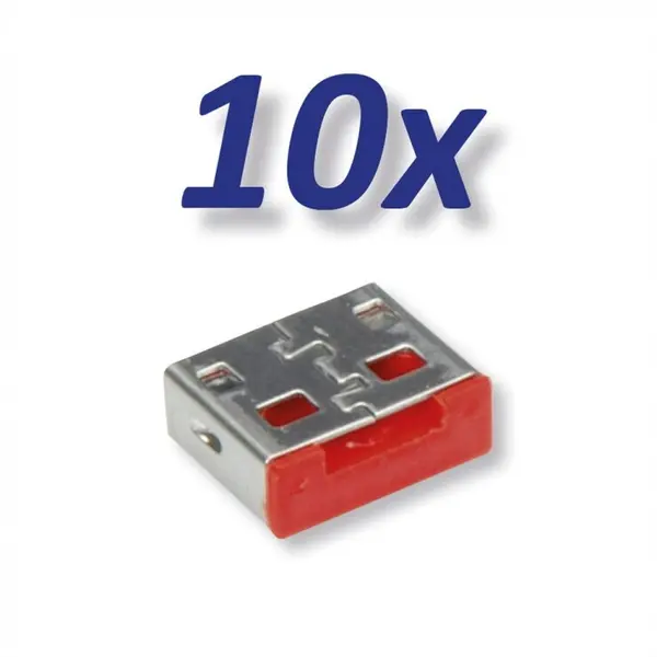 Roline Set 10 buc USB port blocker pentru 11.02.8330, Roline 11.02.8331