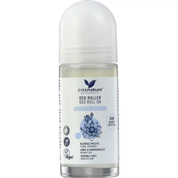 Roll-on cu nufar si aloe vera bio fara aluminiu - 50 ml