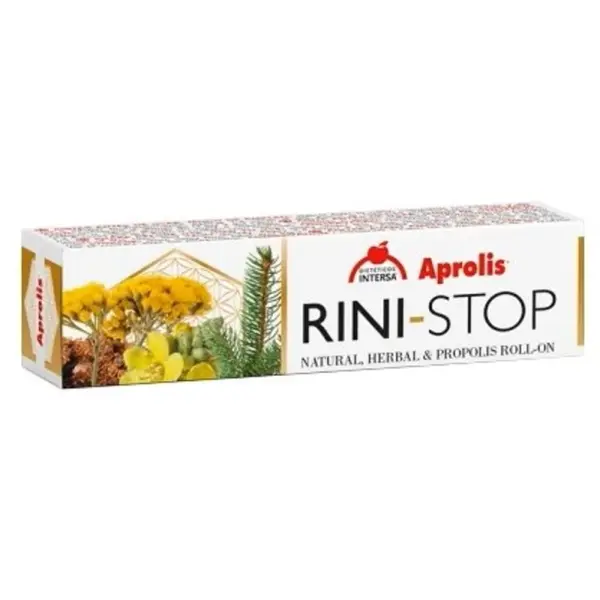 Roll-on cu Plante si Propolis Rini Stop, Aprolis, 10 ml