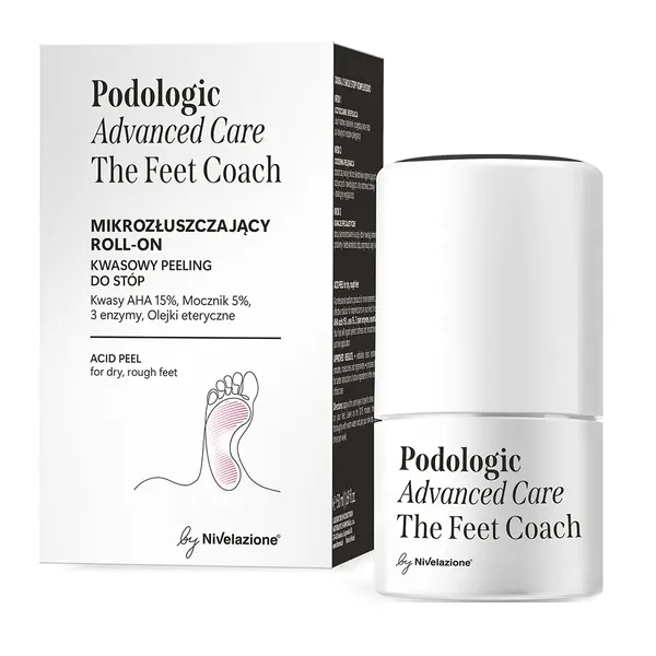 Roll-on exfoliant peeling cu acizi pentru picioare Podologic Advanced Care, 50ml, Farmona