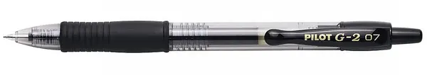 Roller automat cu gel Pilot G2 - Negru, 0.7 mm