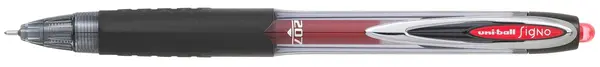Roller automat cu gel Uniball Signo 207 ND – Rosu, 0.7 mm