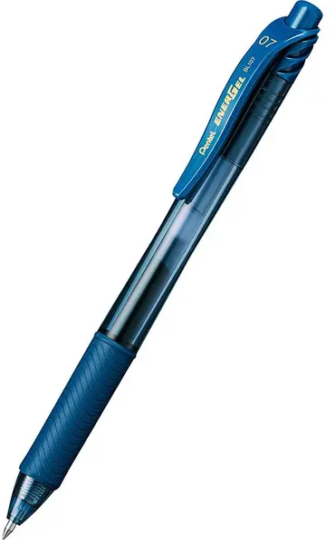 Roller automat Pentel Energel BL 107 - 0.7mm, albastru-inchis