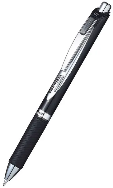 Roller automat Pentel Energel BLР 77 - 0.7 mm, negru