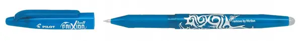 Roller care se sterge cu radiera Pilot FriXion - Albastru deschis, 0.7 mm