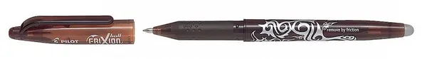 Roller care se sterge cu radiera Pilot FriXion - Maro, 0.7 mm