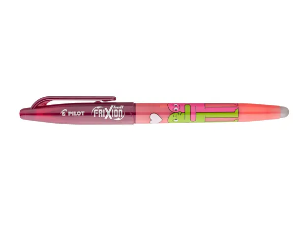 Roller cu cerneala Pilot Frixion Ball Best Friends diverse culori 0.7 mm cu capac Ediție Limitată Roller cu cerneala Pilot Frixion Ball Best Friends diverse culori 0.7 mm cu capac Ediție Limitată roz coral