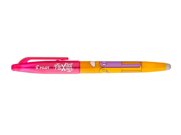 Roller cu cerneala Pilot Frixion Ball Best Friends diverse culori 0.7 mm cu capac Ediție Limitată Roller cu cerneala Pilot Frixion Ball Best Friends diverse culori 0.7 mm cu capac Ediție Limitată portocaliu deschis