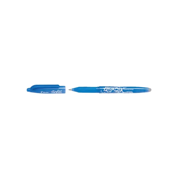 Roller cu cerneala Pilot Frixion Ball diverse culori 0.7 mm cu capac Roller cu cerneala Pilot Frixion Ball diverse culori 0.7 mm cu capac Albastru Celest