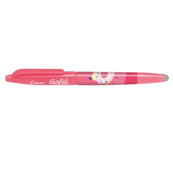 Roller cu cerneala Pilot Frixion Ball Fancy diverse culori 0.7 mm cu capac Roller cu cerneala Pilot Frixion Ball Fancy diverse culori 0.7 mm cu capac roz