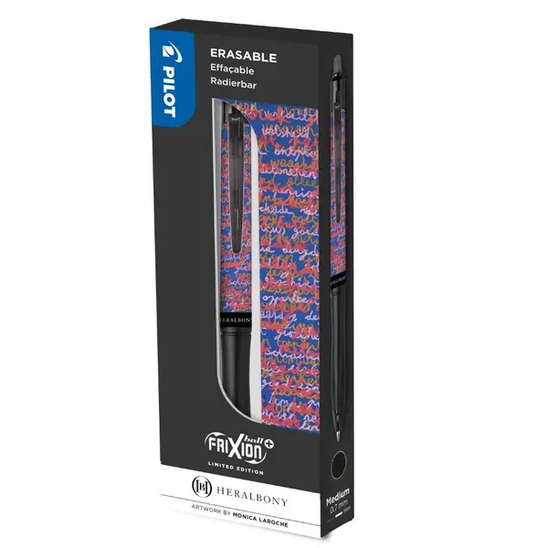 Roller cu cerneală Pilot FriXion Ball + Heralbony diverse modele 0.7 mm cu click și cutie cadou Ediție Limitată Roller cu cerneală Pilot FriXion Ball + Heralbony diverse modele 0.7 mm cu click și cutie cadou Ediție Limitată belgium art