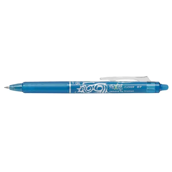 Roller cu cerneala Pilot Frixion Clicker diverse culori 0.7 mm Roller cu cerneala Pilot Frixion Clicker diverse culori 0.7 mm bleu