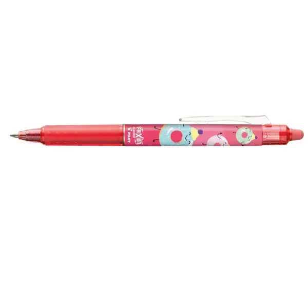 Roller cu cerneala Pilot Frixion Clicker Fancy diverse culori 0.7 mm Roller cu cerneala Pilot Frixion Clicker Fancy diverse culori 0.7 mm albastru corp roz