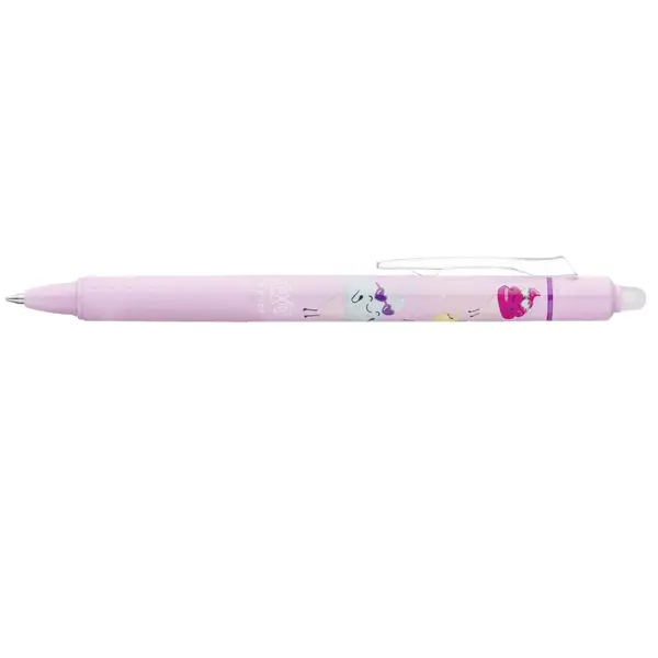 Roller cu cerneala Pilot Frixion Clicker Fancy Pool Party diverse culori 0.7 mm Ediție Limitată Roller cu cerneala Pilot Frixion Clicker Fancy Pool Party diverse culori 0.7 mm Ediție Limitată roz