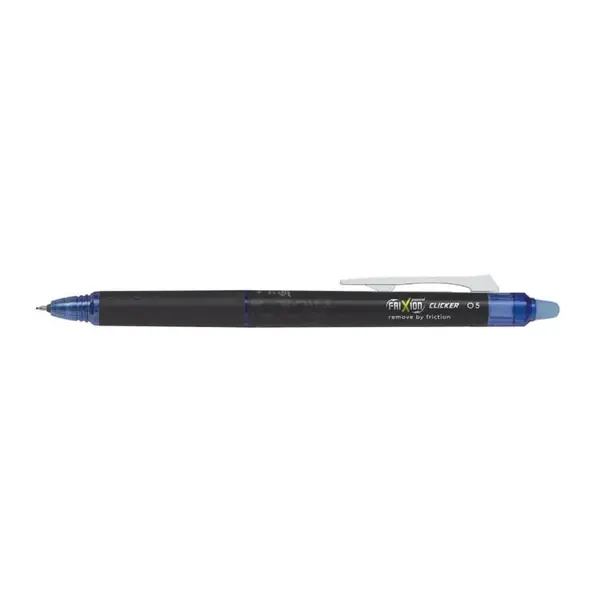Roller cu cerneala Pilot Frixion Clicker Point diverse culori 0.5 mm Roller cu cerneala Pilot Frixion Clicker Point diverse culori 0.5 mm Albastru