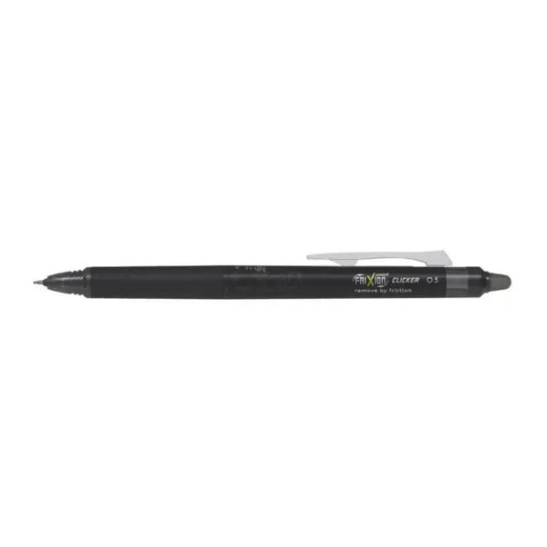 Roller cu cerneala Pilot Frixion Clicker Point diverse culori 0.5 mm Roller cu cerneala Pilot Frixion Clicker Point diverse culori 0.5 mm Negru